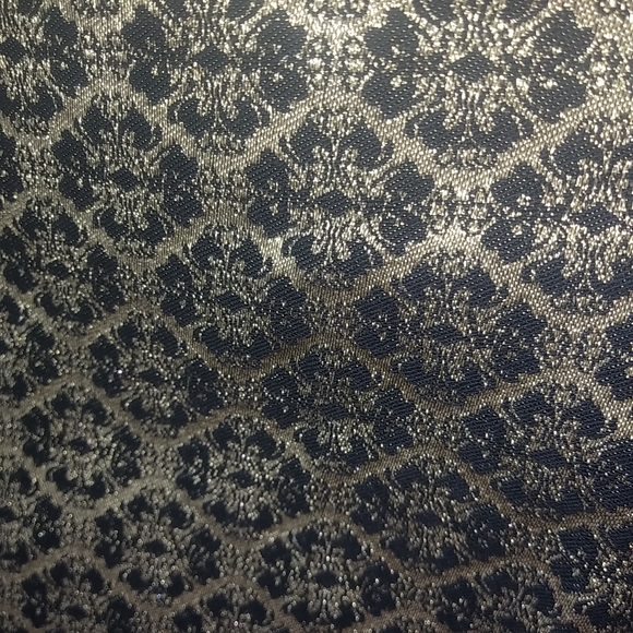 Ann Taylor 4 Black Gold Cigarette Pants - Picture 6 of 7